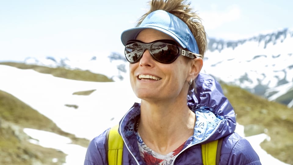 Annina Reber arbeitet seit zehn Jahren als Bergführerin.