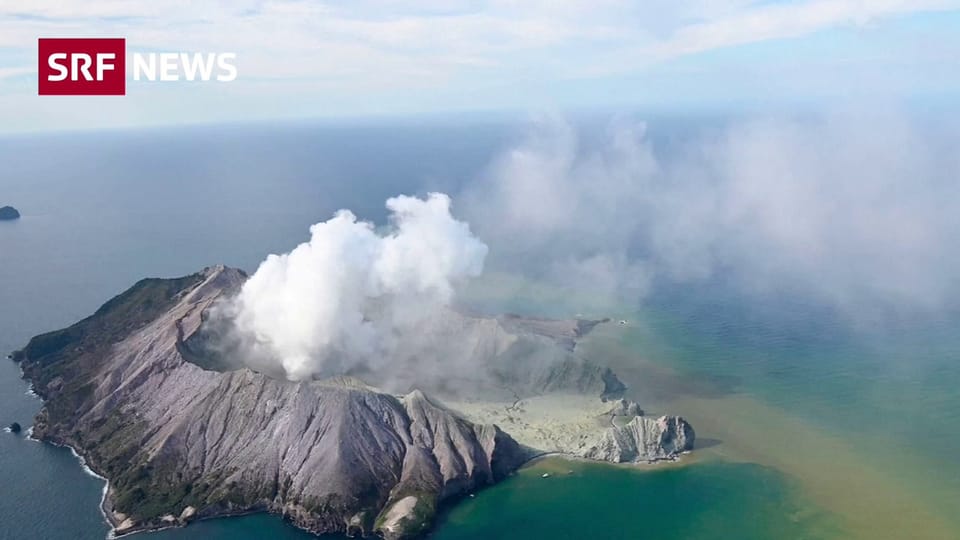 Aus dem Archiv: Touristen halten Eruption auf Film fest