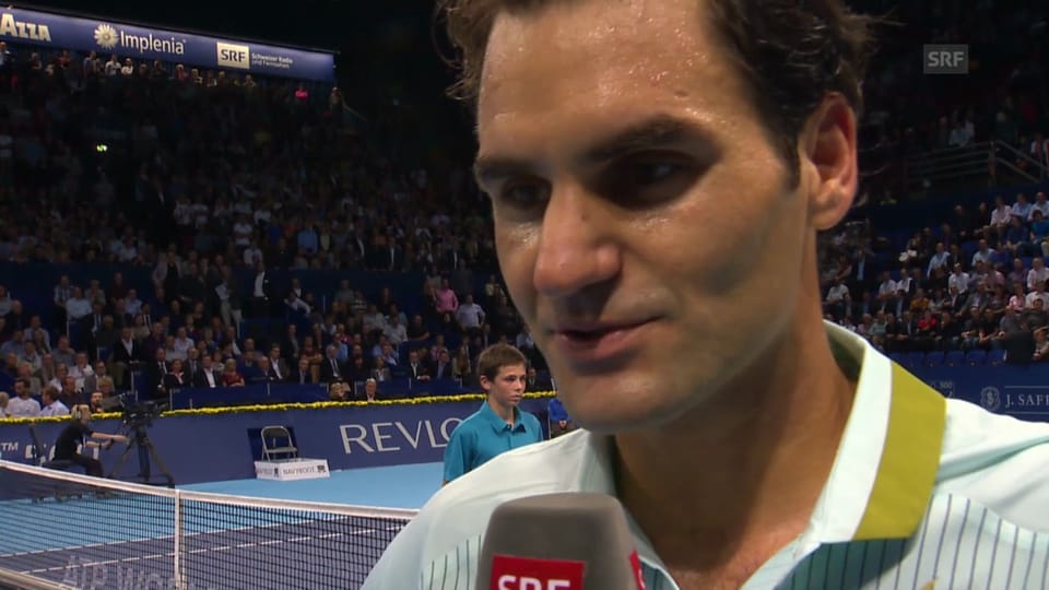 Roger Federer im Interview («sportlive»)