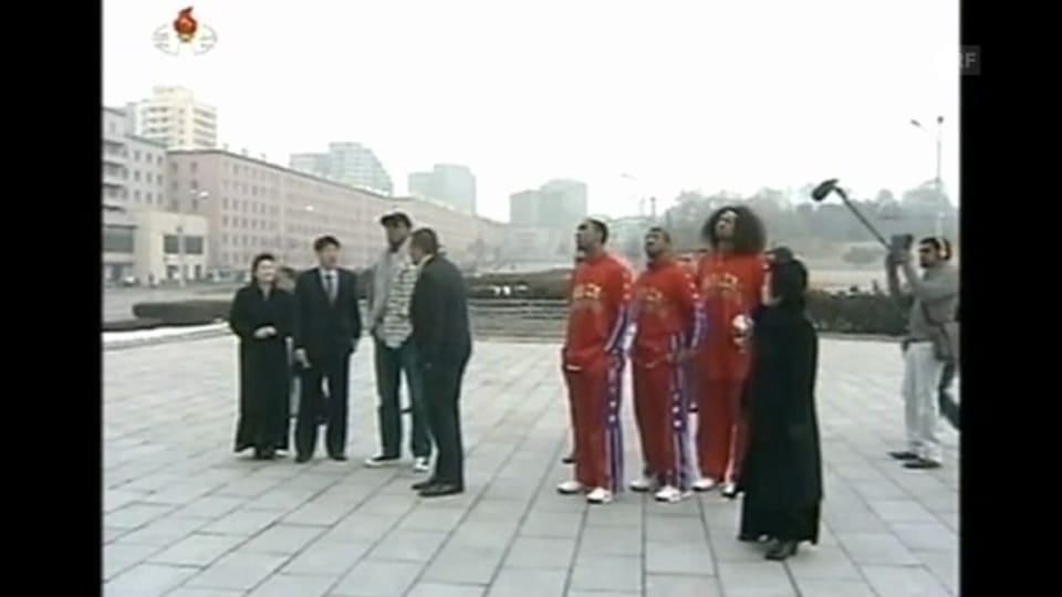 Dennis Rodman auf Sightseeing-Tour in Nordkorea