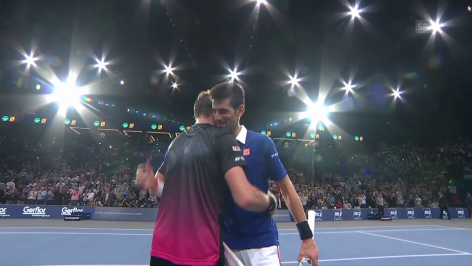 Die Live-Highlights der Partie Wawrinka - Djokovic
