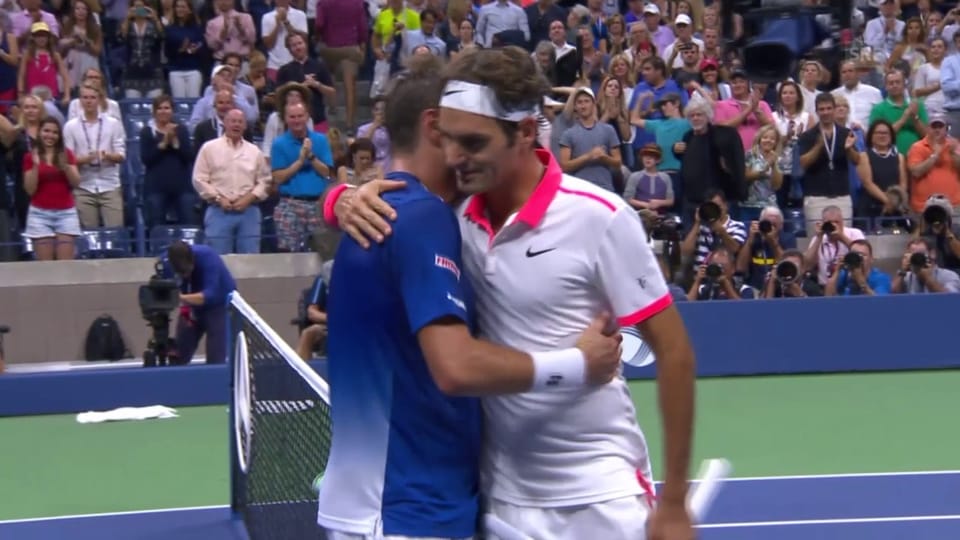 Federer gewinnt historisches Schweizer Duell