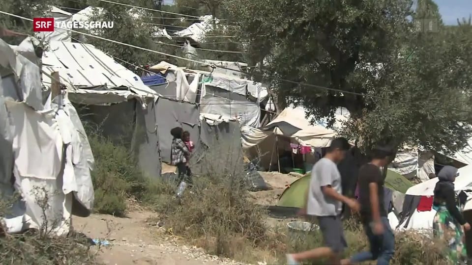 Unhaltbare Zustände im Lager auf Lesbos