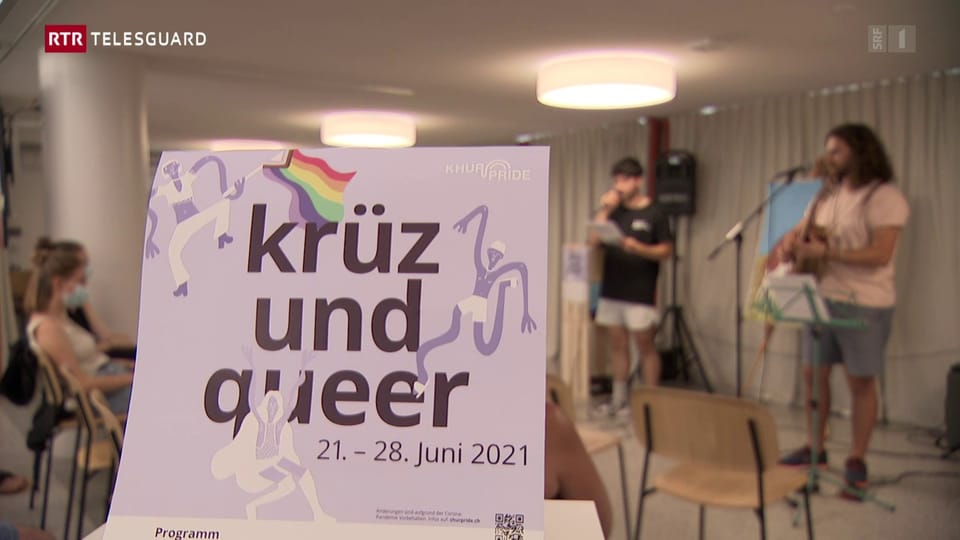 «Krüz und Queer» – uschia sa numna il motto da la Khur Pride