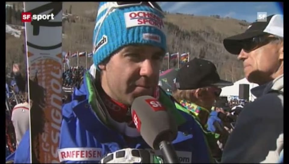 Ski alpin: Interviews mit Didier Défago und Carlo Janka («sportaktuell»)