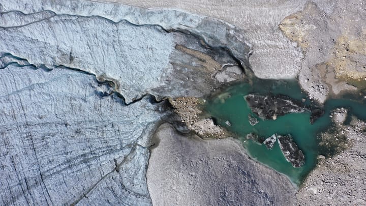 Die Gletscher auf der Erde schmelzen immer schneller