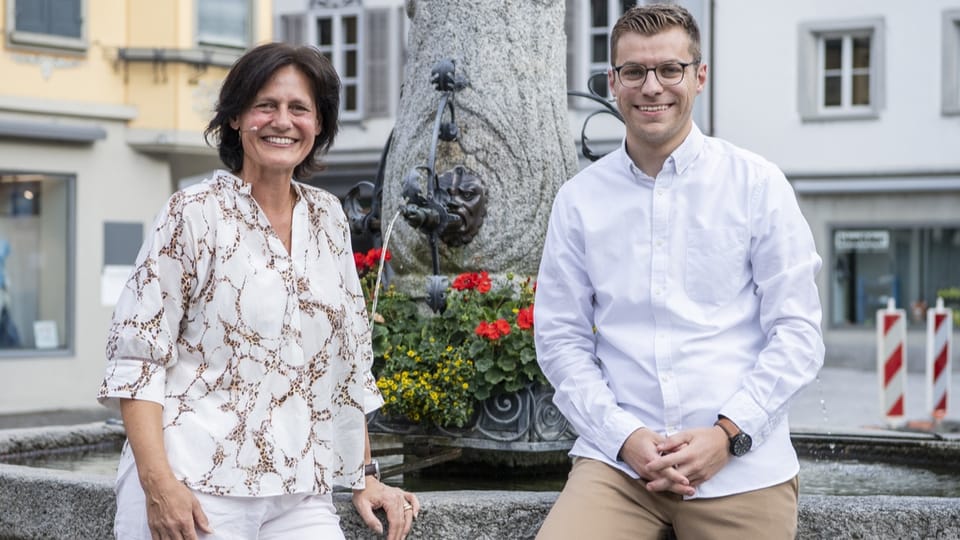 Wollen beide den Obwaldner Sitz im Nationalrat: Monika Rüegger (SVP) und Nico Fankhauser (FDP)