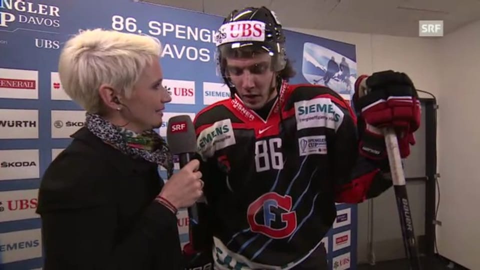 Spengler Cup: Julien Sprunger im Interview