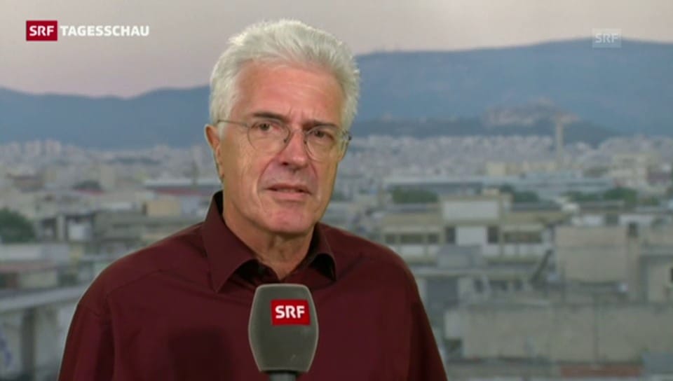 SRF-Korrespondent Werner van Gent zur neuen Regierung in Athen