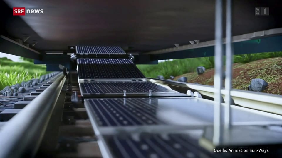 «Sun-Ways» will aus Bahntrassen Solar-Kraftwerke machen
