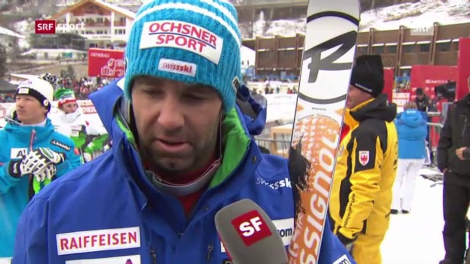Ski: Kein guter Tag für Didier Défago («sportpanorama»)