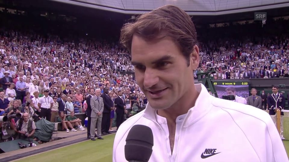 Federer ist im Interview bereits wieder optimistisch (englisch)