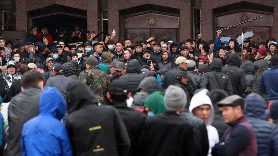 Kirgistan: Unklare Lage nach Protesten in Bischkek
