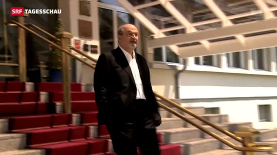 Salman Rushdie in Leukerbad