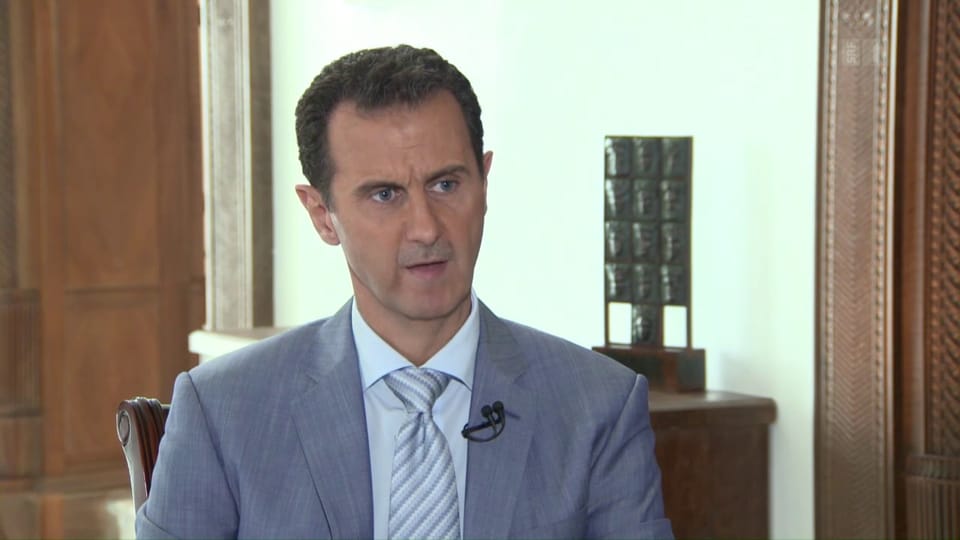 Aus dem Archiv: Auch Sandro Brotz hat Assad getroffen