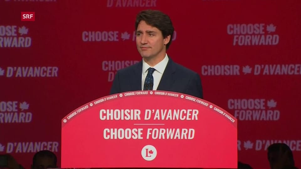 Justin Trudeau: «Wir werden für alle Kanadier arbeiten»