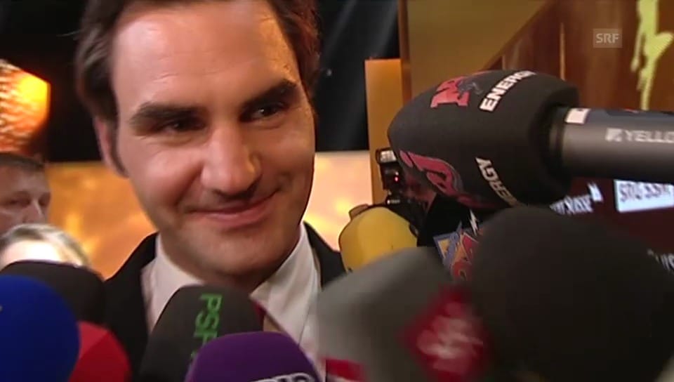 Roger Federer, der Star unter den Stars