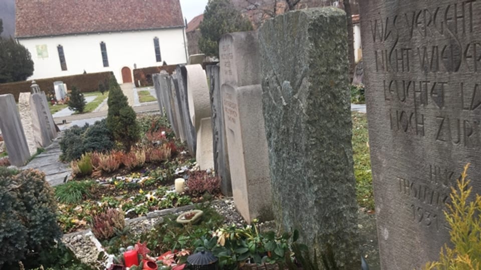 Die Gräber auf dem Friedhof Sissach werden nicht mehr aufgehoben