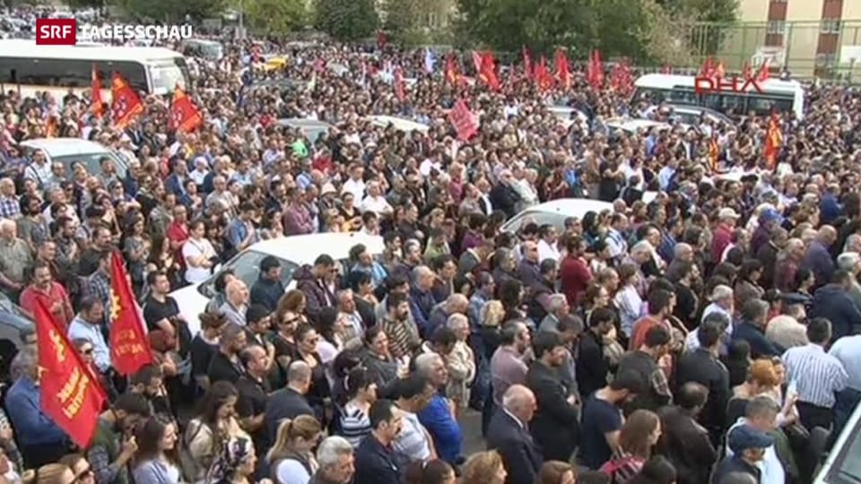 Wut und Trauer in Ankara