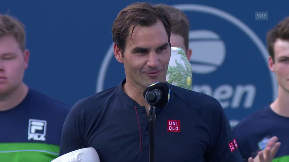 Federer zu Djokovic: «Du darfst stolz auf dich sein»
