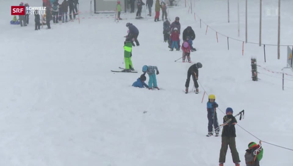 Tiefstgelegener Skilift der Schweiz in Betrieb