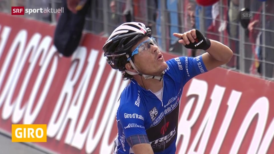 Julian Arredondo gewinnt 18. Giro-Etappe