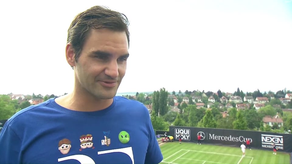 Federer: «Ich will Siege sehen» (englisch, Quelle: SNTV)
