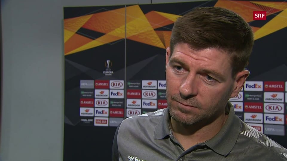 Gerrard: «Meine Spieler kennen sich mit Kunstrasen aus»