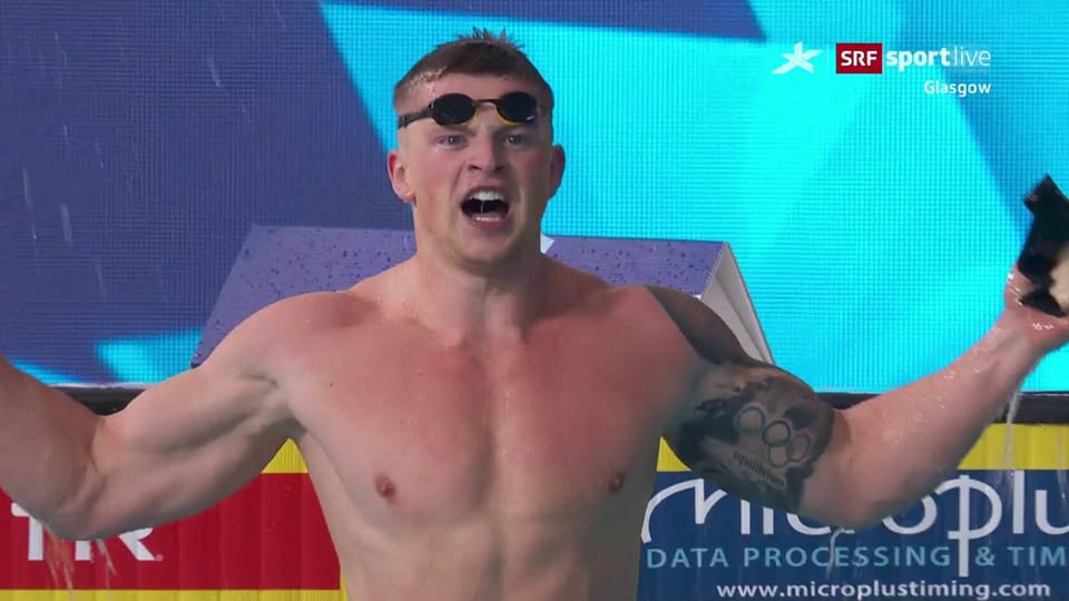 Peaty schwimmt Weltrekord über 100 m Brust
