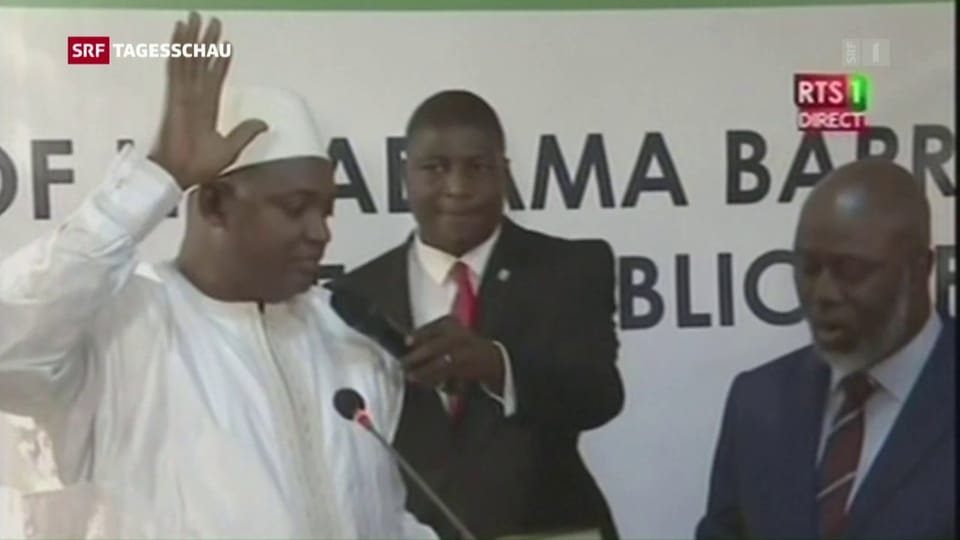 Senegals Truppen in Gambia einmarschiert