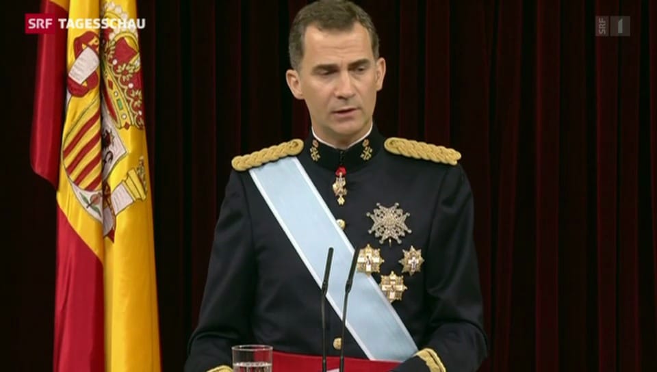 Felipe will spanische Monarchie erneuern