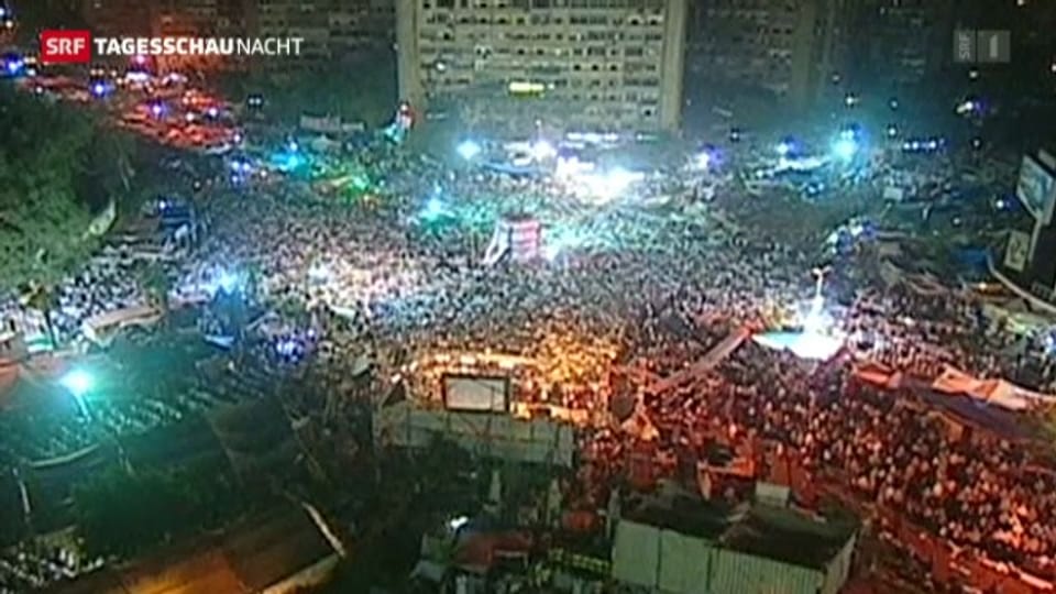 Zehntausende für Mursi
