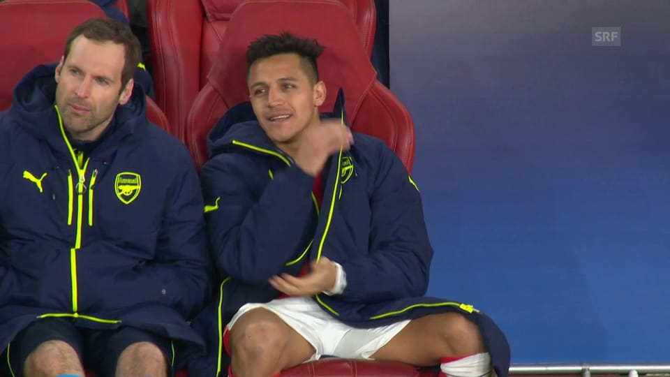 Sanchez' Reaktion auf das 1:5 gegen die Bayern