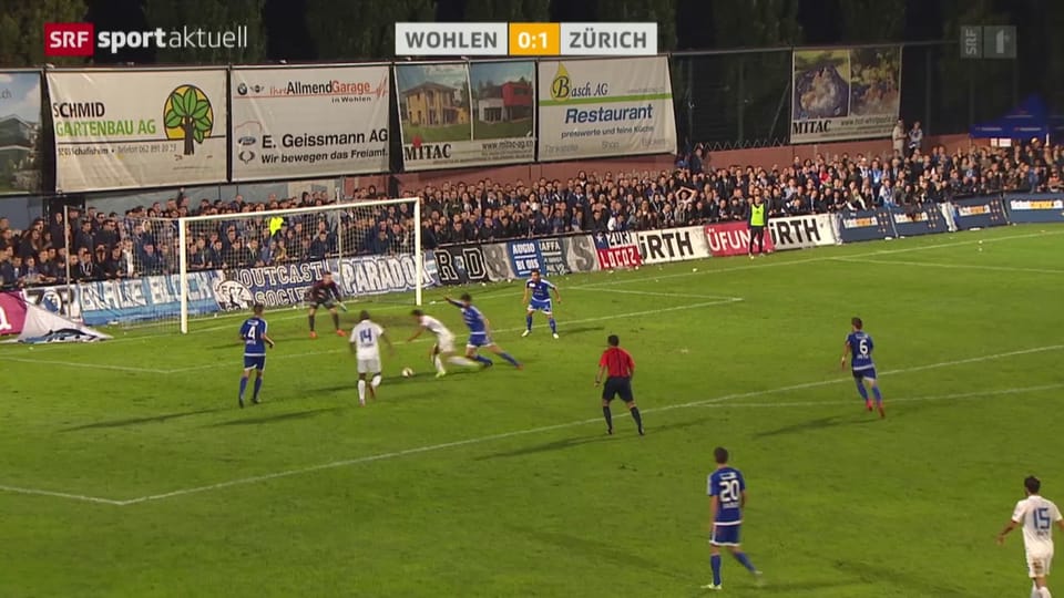 Wohlen - FC Zürich