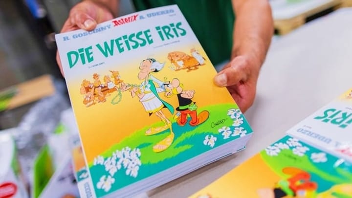 Neuer Asterix: «Die weisse Iris»