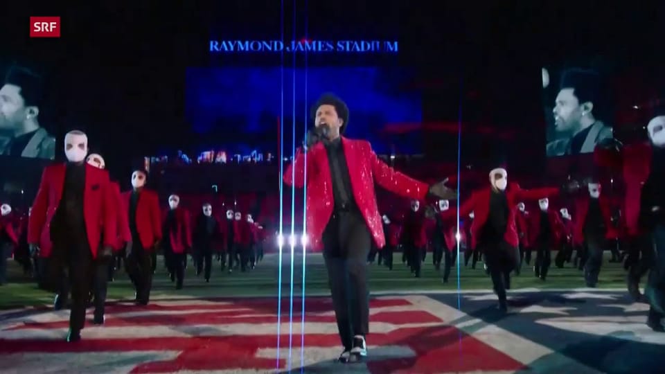 Auftritt von The Weeknd am Super Bowl