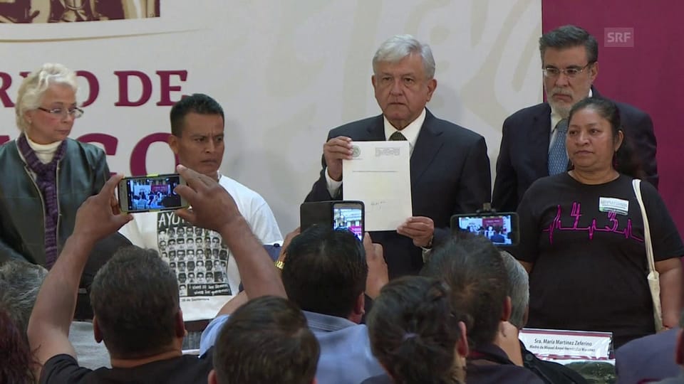 Mexiko Präsident zur neuen Kommission (spanisch, unkomm.)