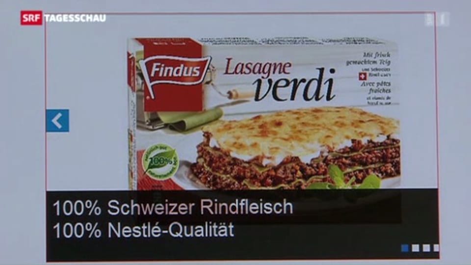 Auch Nestlé vom Fleischskandal betroffen