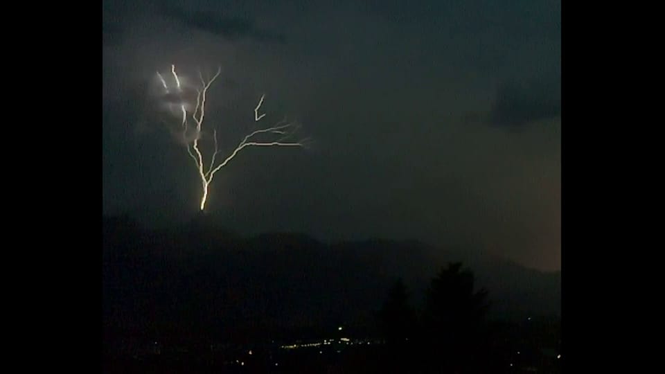 Blitze beim Stockhorn, Thomas Radisch