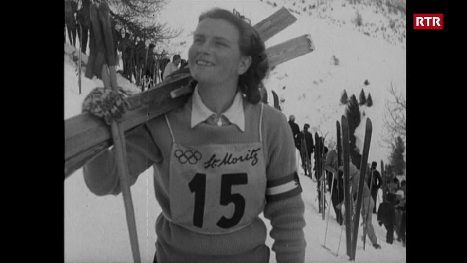 1948: Cursas da skis a San Murezzan mo en ils kinos