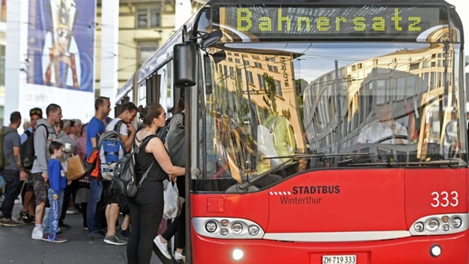 Am Wochenende gibt es Ersatzbusse nach Luzern