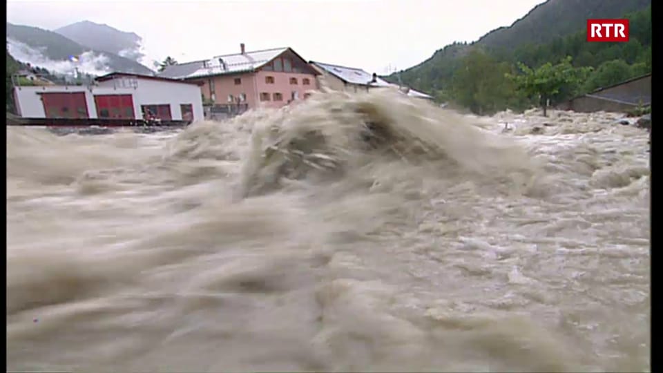 Inundaziuns a Susch 2005