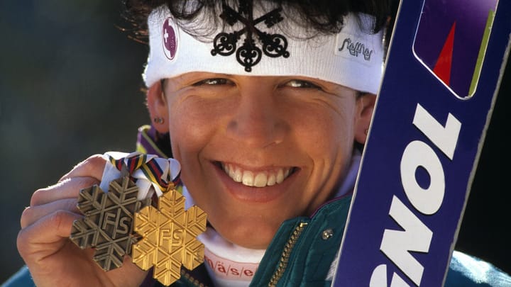 Vreni Schneider blickt auf Slalom-Gold 1991 zurück