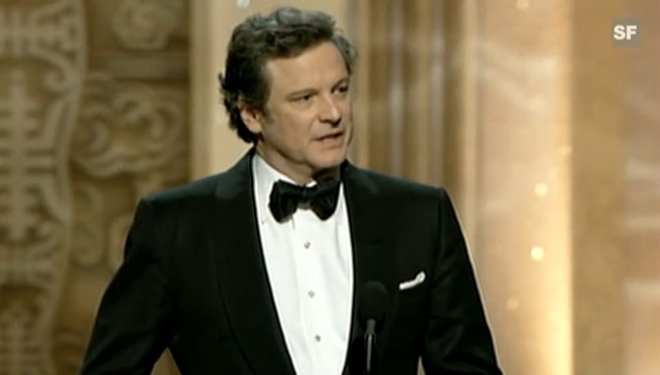 Dankesrede Colin Firth (englisch)