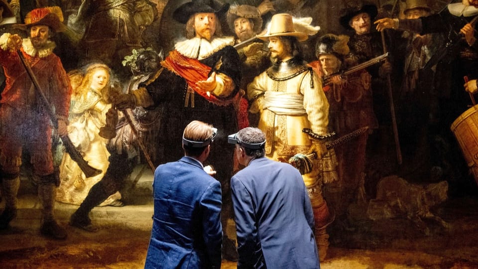 Wie Rembrandts «Nachtwache» erneuert wird