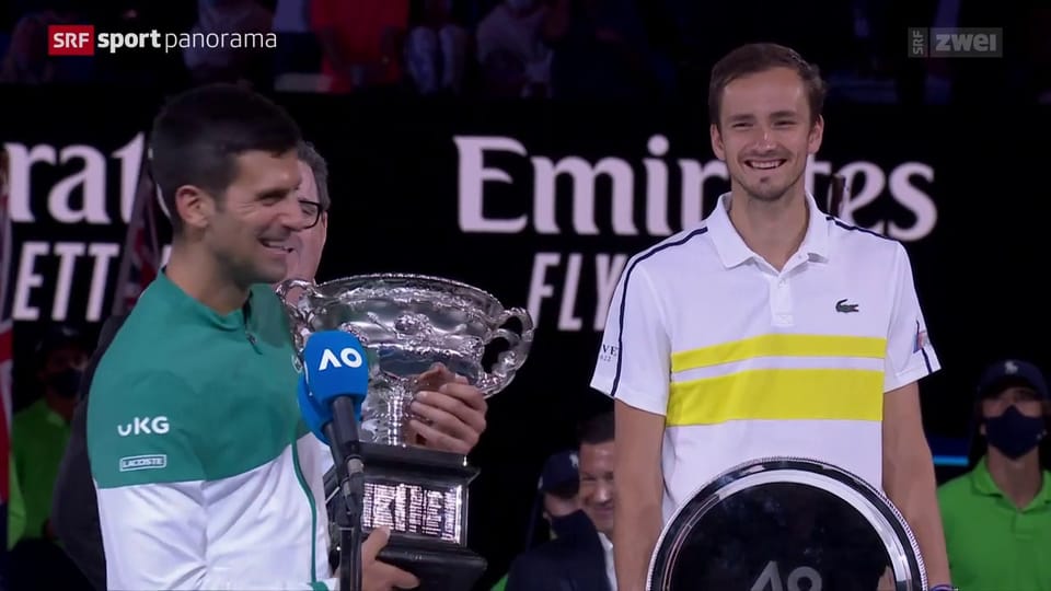 Archiv: Djokovic gewinnt die Australian Open 2021