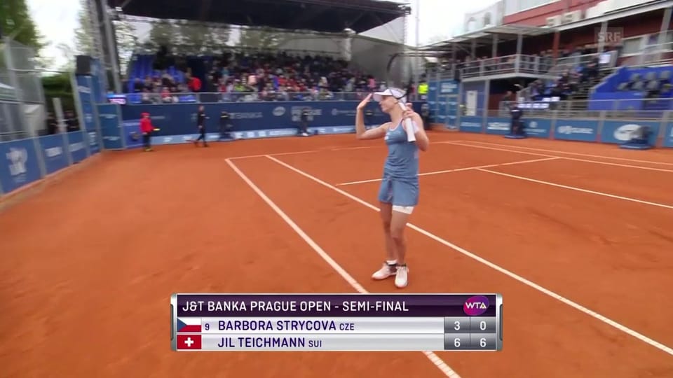 Teichmann dominiert im Halbfinal Strycova