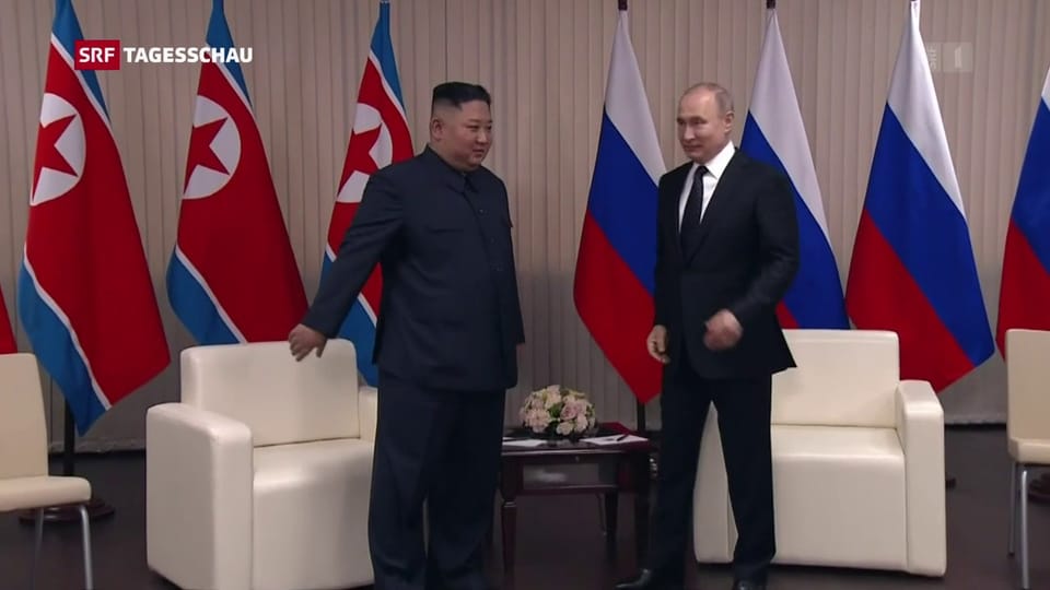 Kim trifft Putin unter vier Augen