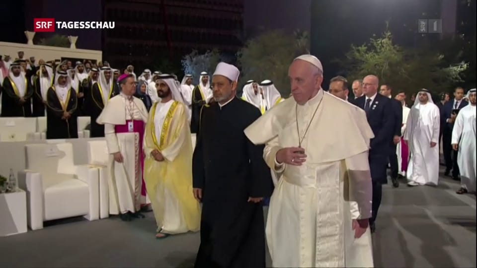 Erstmals reist ein Papst auf die Arabische Halbinsel