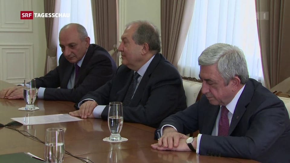 Armeniens Regierungschef tritt zurück